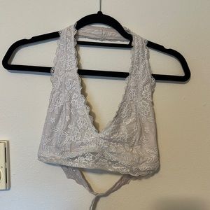 Hollister White Bralette